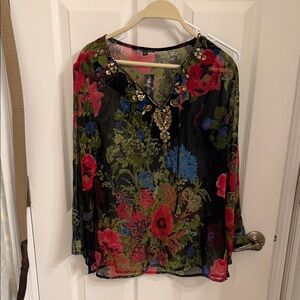 Sheer Woman’s Top NWT